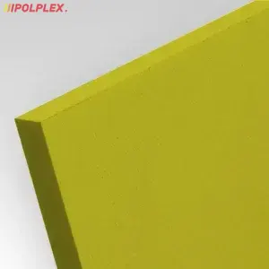 Płyta PCW spienione standard kolor zółty 5 mm