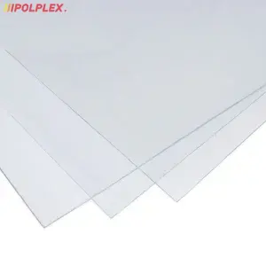 Folia twarda PCW w arkuszu transparentna połysk