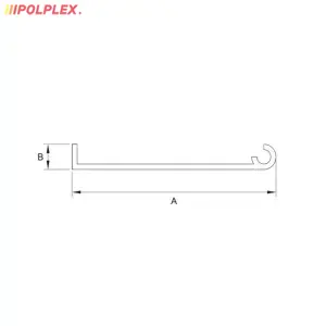 Profil aluminiowy listwa do przegubu