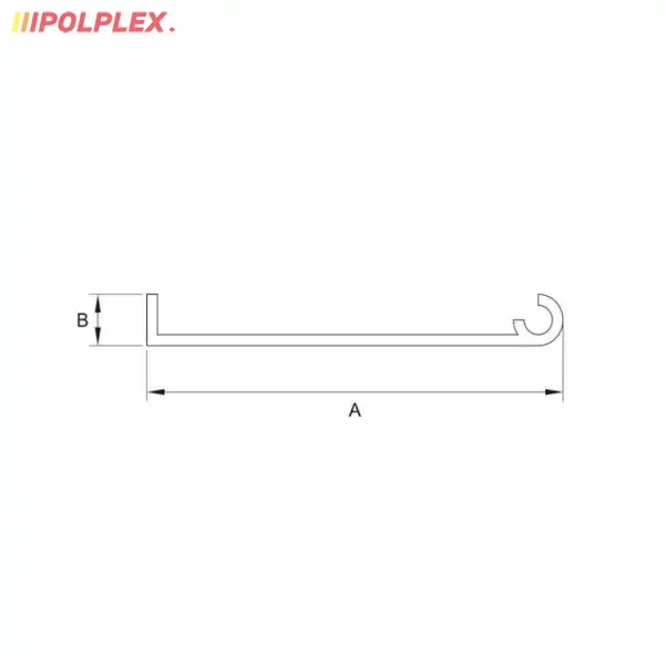 Profil aluminiowy listwa do przegubu
